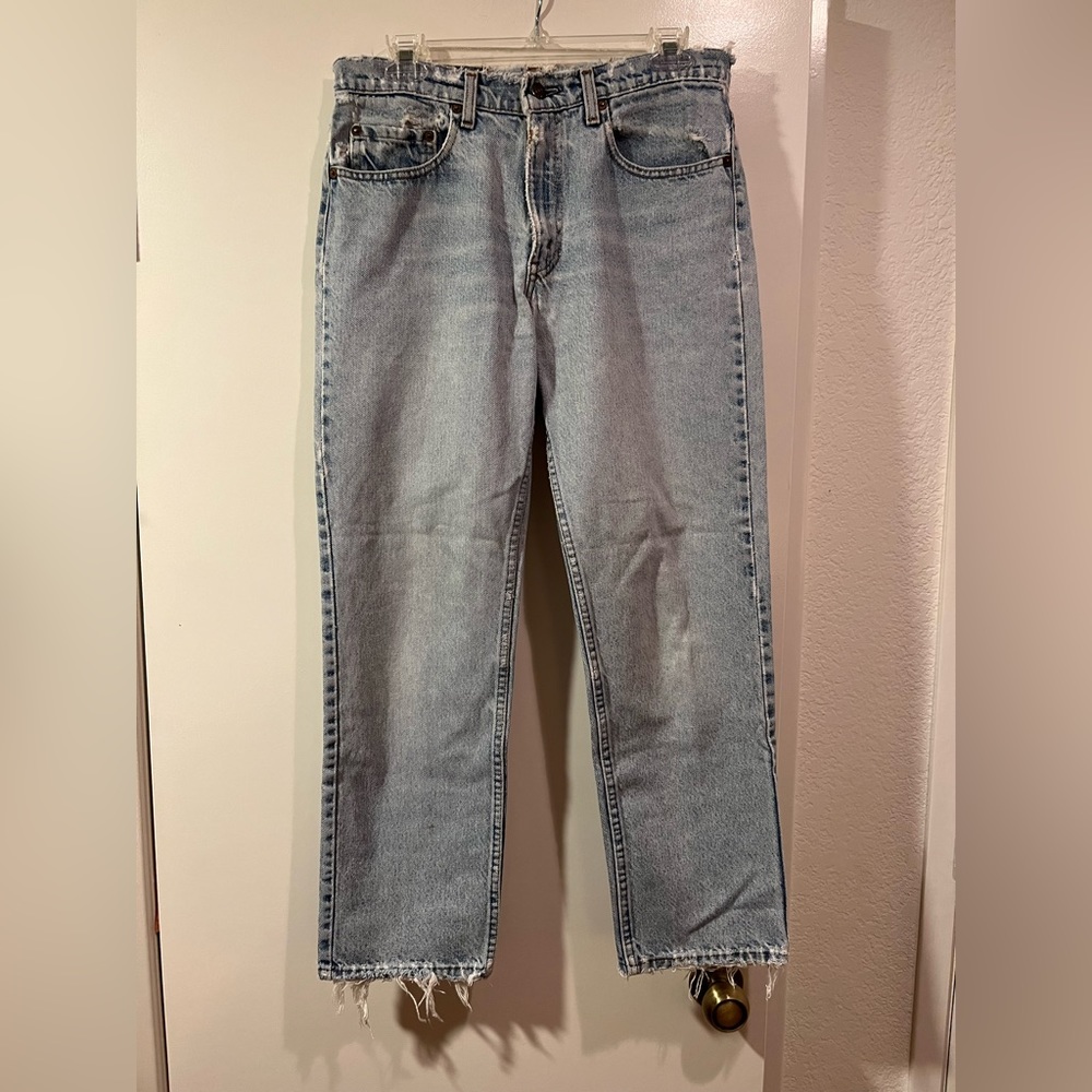 Vintage Levi jeans - well loved